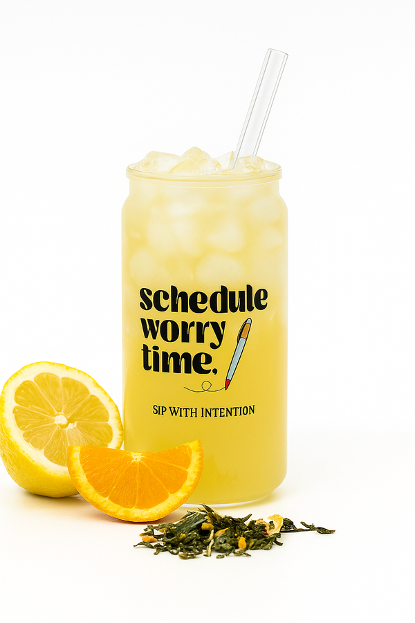 Schedule Worry Time Tumbler
